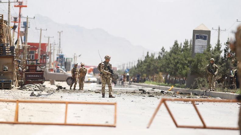 Afganistan jenkit sotilaat EPA