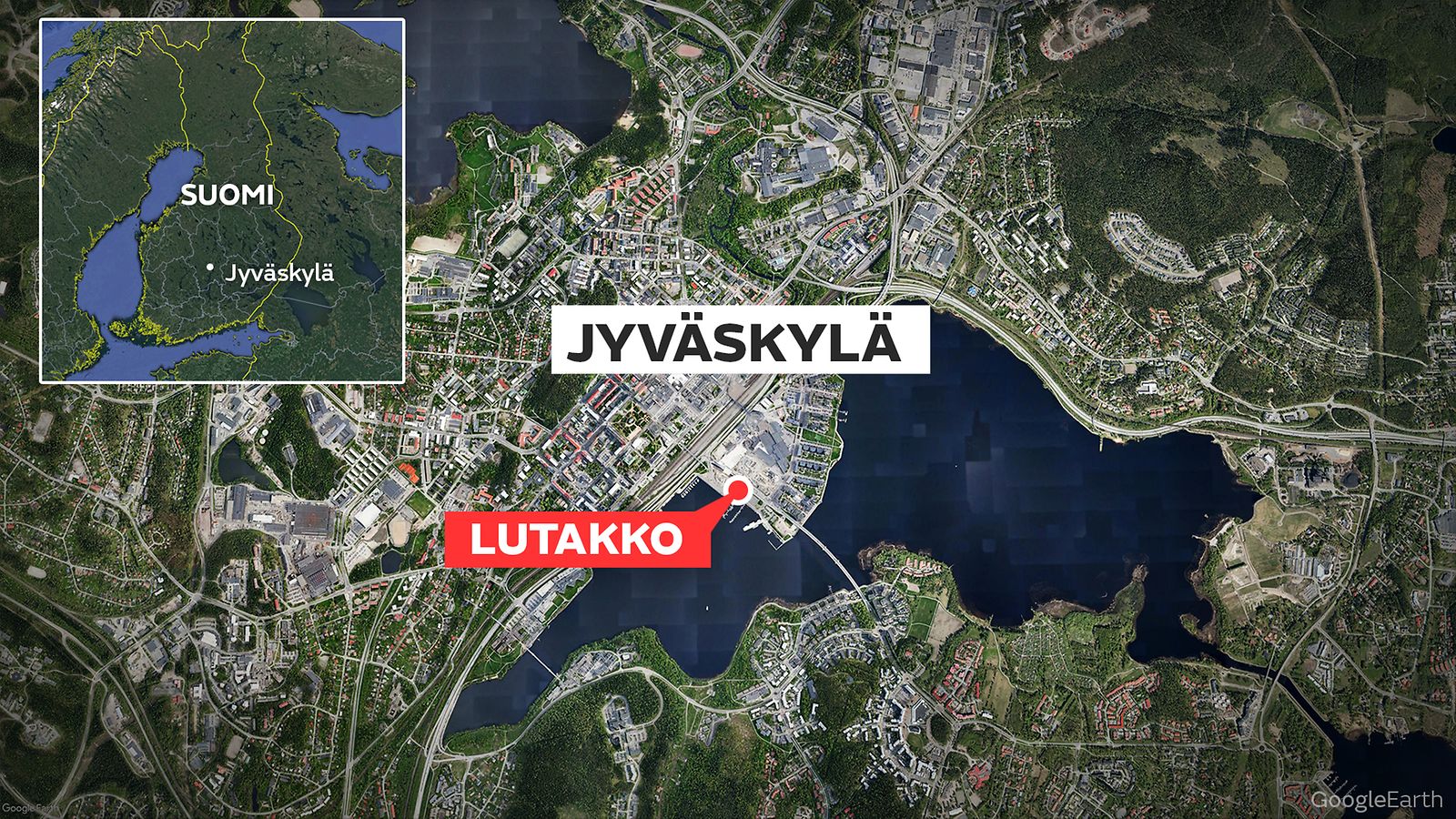 Jyväskylän Lutakon satamasta löytyi ruumis 