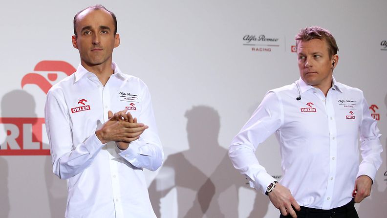 Robert Kubica & Kimi Räikkönen