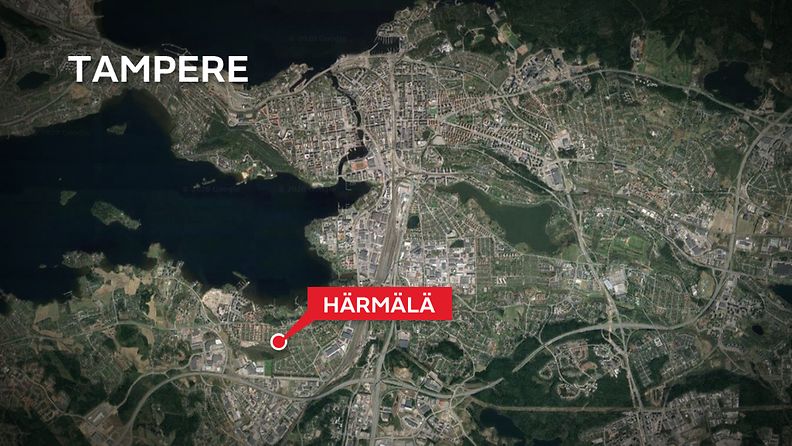 Kartta-Tampere-Härmälä