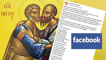 Ilmajoen seurakunnan vieraslajilaulu aiheutti vilkasta keskustelua sosiaalisessa mediassa. Kuvakaappaus on seurakunnan Facebook-sivuilta.