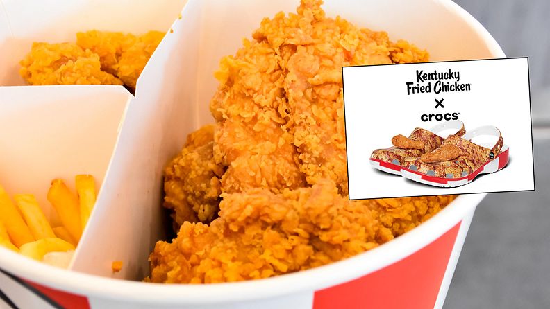 Kuvituskuva Crocsien kuva KFC