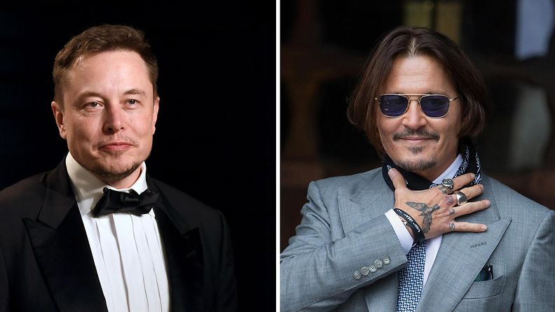 Elon Musk Johnny Depp