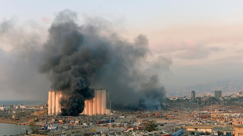 Beirut räjähdys 4.8.2020 15