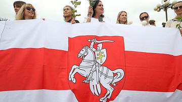 AOP Valko-Venäjä oppositio lippu