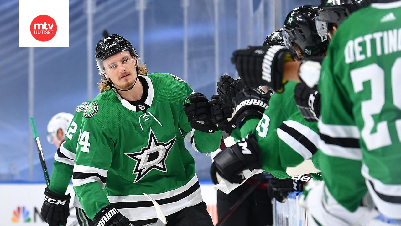 Roope Hintz liekehti Dallas työnsi Coloradon seinää vasten