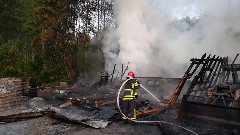 Pelastuslaitos: Autotalli paloi Mikkelissä 1
