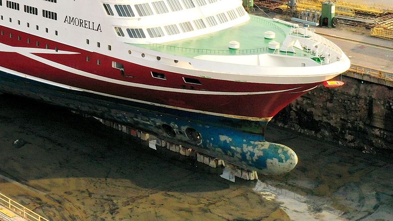 LK Viking Amorella Naantali telakka 25.9.2020
