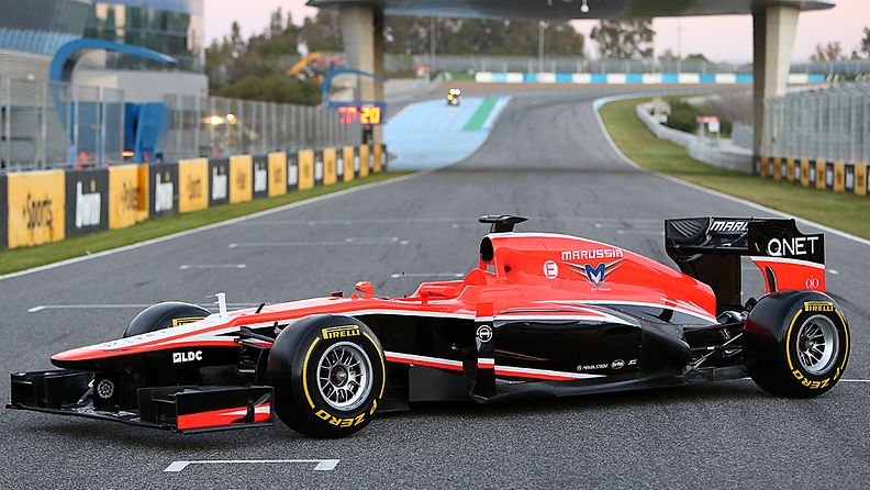 Marussian uusi MR02-auto esiteltiin Jerezissä.