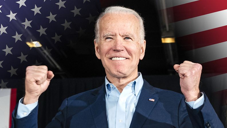 OMA: Joe Biden, voittaja, presidentinvaalit