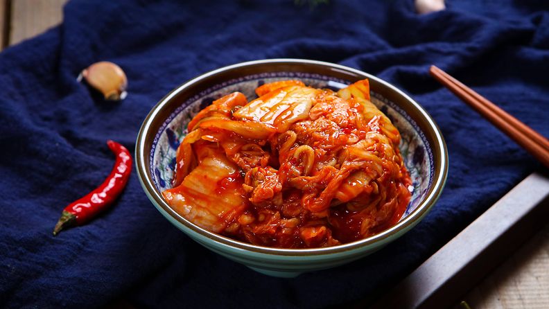 AOP kimchi kimchiä kuvituskuva