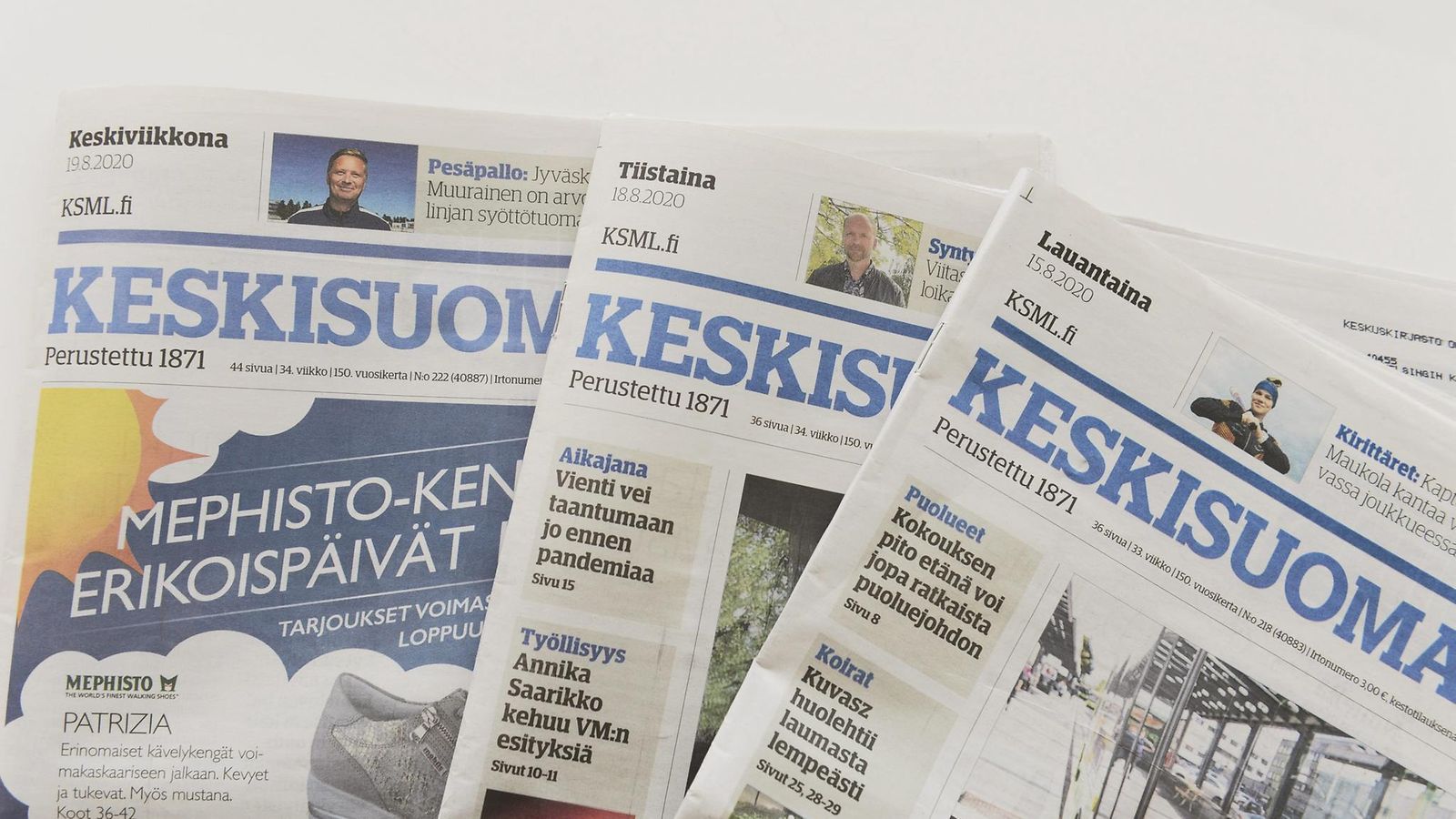 Maan vanhin suomenkielinen sanomalehti Keskisuomalainen täyttää 150 vuotta  – lehden perusti 23-vuotias viinatehtaan johtaja 