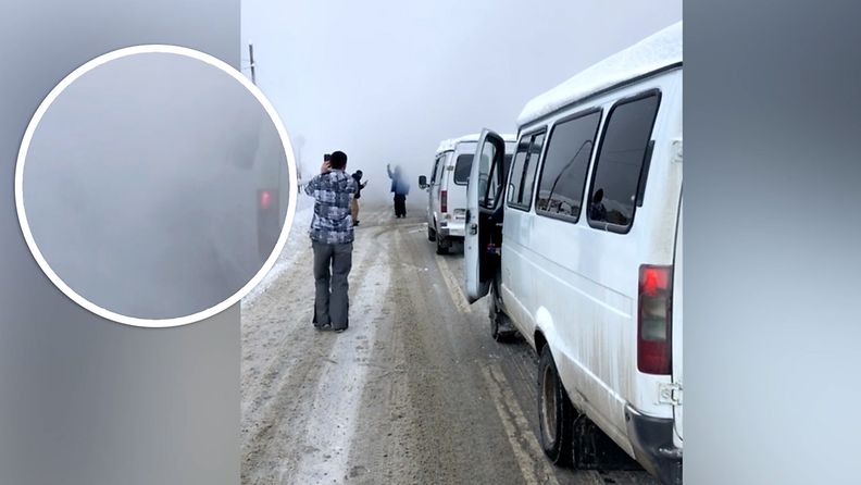 Ensiksi kuului räjähdys, sitten tuli metrien korkuinen lumiseinä – räjäyttämällä aiheutettu lumivyöry pyyhkäisi ihmisten yli Venäjällä