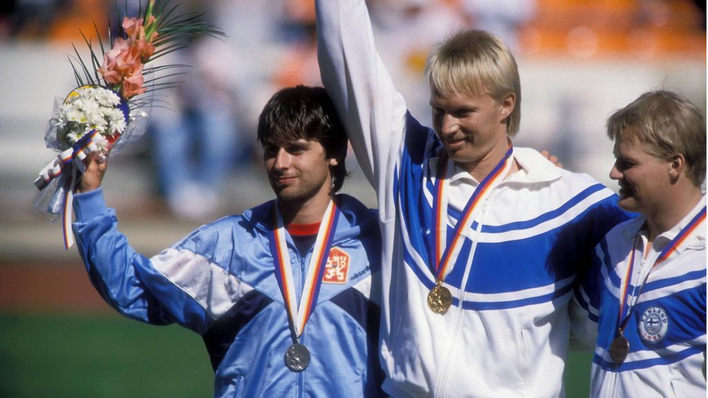 Tapio Korjus valmistautui lapsesta saakka olympiafinaalin viimeisen  kierroksen heittoon, joka toi hänelle himoitun kultamitalin 