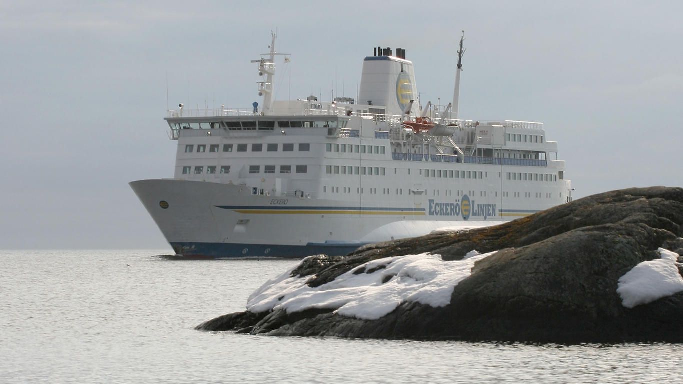 Eckerö Linjen laiva sai pohjakosketuksen Ahvenanmaalla 