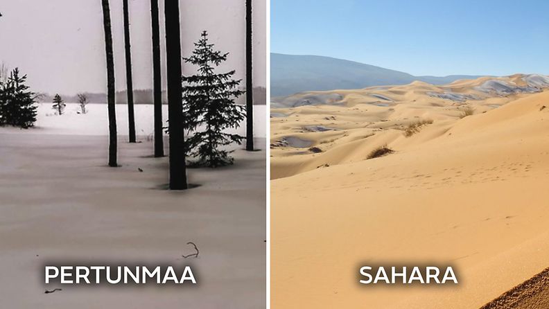 Mitä ihmettä? Suomen on peittänyt tuhansien kilometrien päästä leijaillut Saharan hiekka (1)
