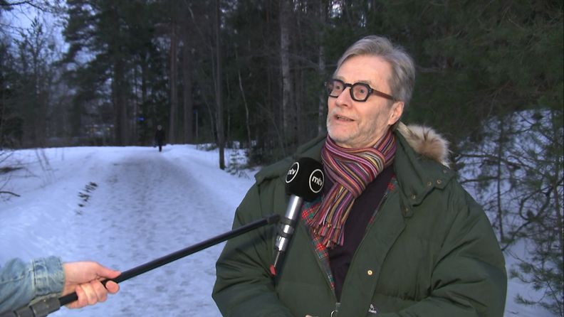 MTV Uutiset Liven haastattelussa Husin Markku Mäkijärvi