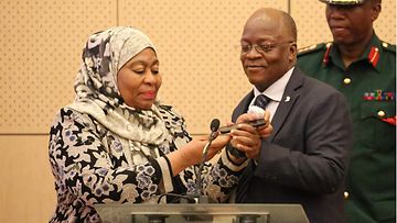 LK Tansanian uusi presidentti Samia Suluhu Hassan