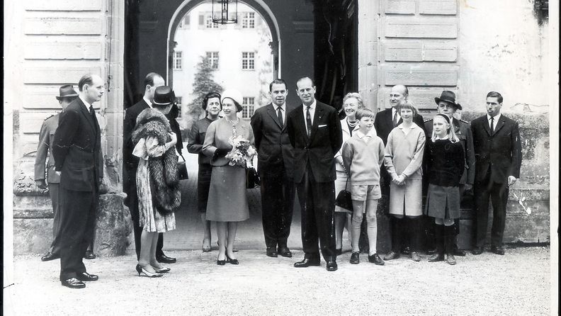 Prinssi Philip ja kuningatar Elisabet Saksassa 1965