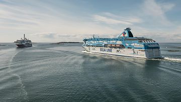 AOP ruotsinlaivoja Tallink Silja 2018