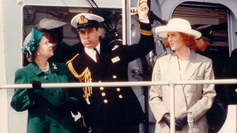 Kuningatar Elisabet ja Yorkin herttuapari 1991