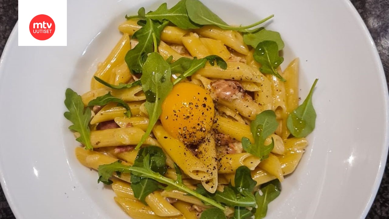 Pasta carbonara Harri Syrjäsen tapaan - Resepti | Makuja | MTV Uutiset
