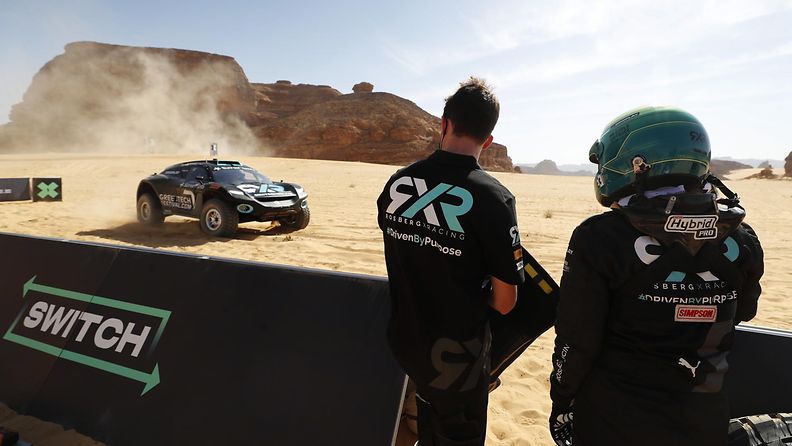 Rosberg X Racing vauhdissa Extreme E -kisassa Saudi Arabiassa
