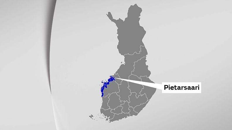 Vaalipaku Pietarsaari kartta