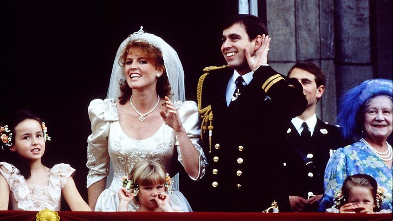 AOP Sarah ja prinssi Andrew hääkuva 1986
