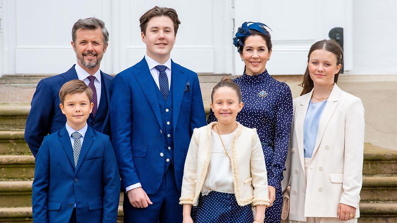 AOP Tanskan kruununprinssin perhe 15.5.2021