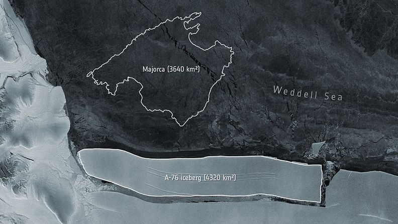LK 20.5.2021 Jäävuori Etelämanner kartta