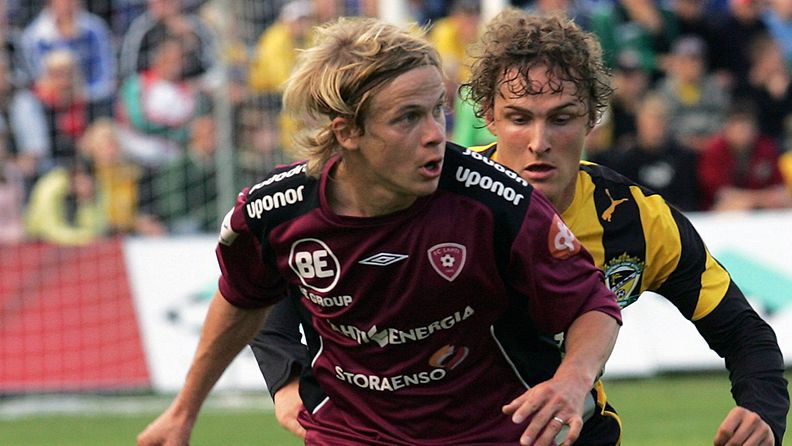 Konsta Hietanen FC Lahden paidassa 2007. 