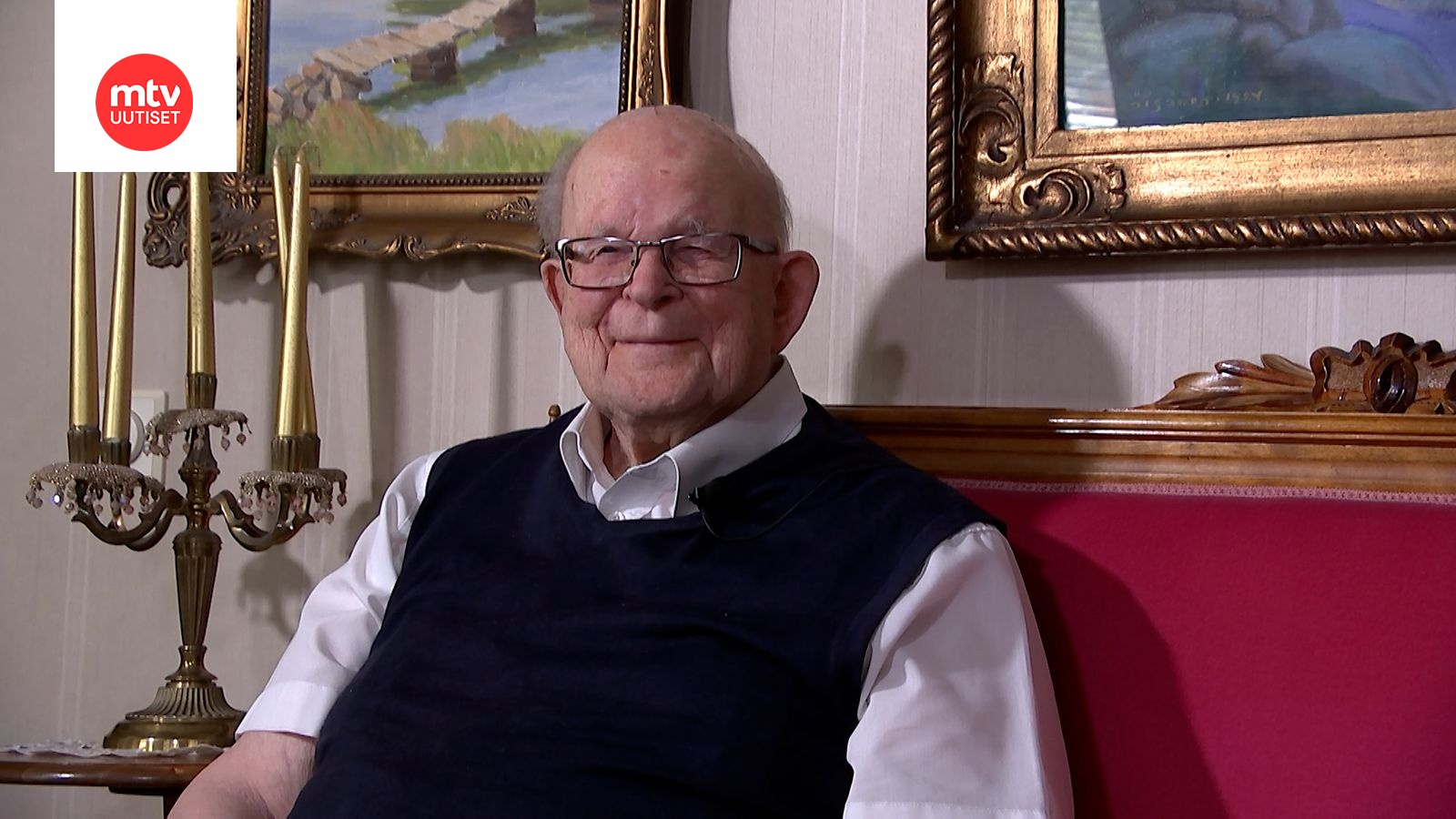 Kolmen sodan taistellut veteraani Eero, 100, on Suomen vanhimman  aatelissuvun vanhin jäsen 