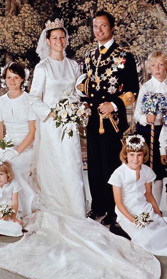 AOP Kaarle Kustaa Silvia häät 1976