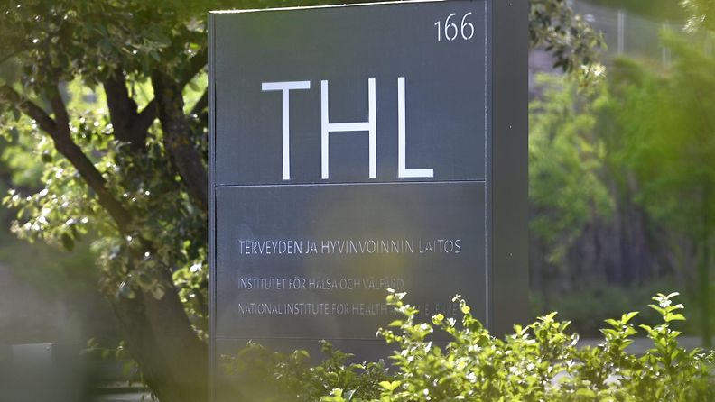 LK 15.7.2021 Terveyden ja hyvinvoinnin laitoksen THL:n kyltti Helsingissä 5. heinäkuuta 2021.