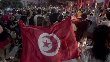 LK: Tunisia, mielenosoitus
