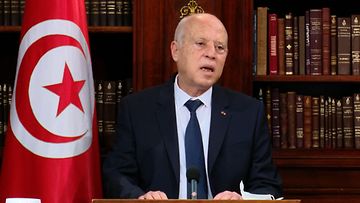 Tunisian presidentti Kais Saied