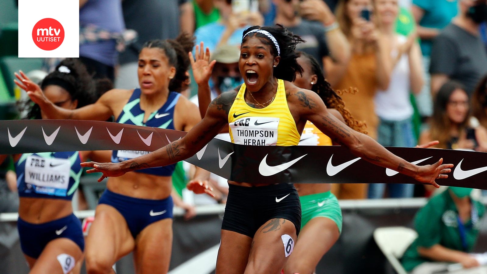 Jamaikalaistähti Elaine Thompson-Erah on valmis rikkomaan 100 metrin  maailmanennätyksen 