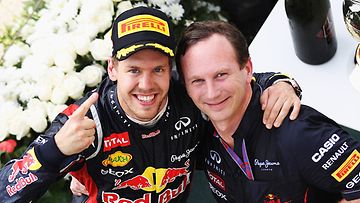 Sebastian Vettel ja Christian Horner ovat menestyneet yhdessä.