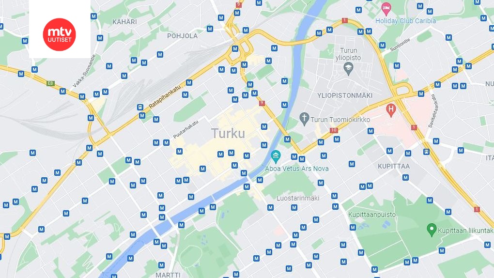 Turun kartta on täyttynyt metropysäkeistä 