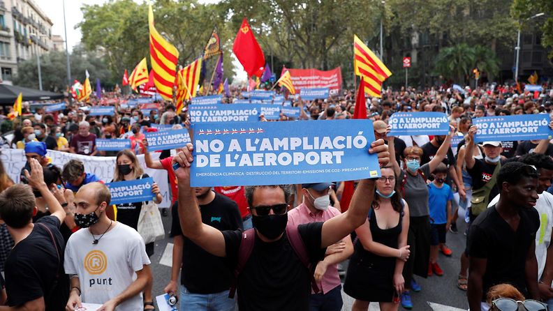 Barcelona mielenosoitus 2