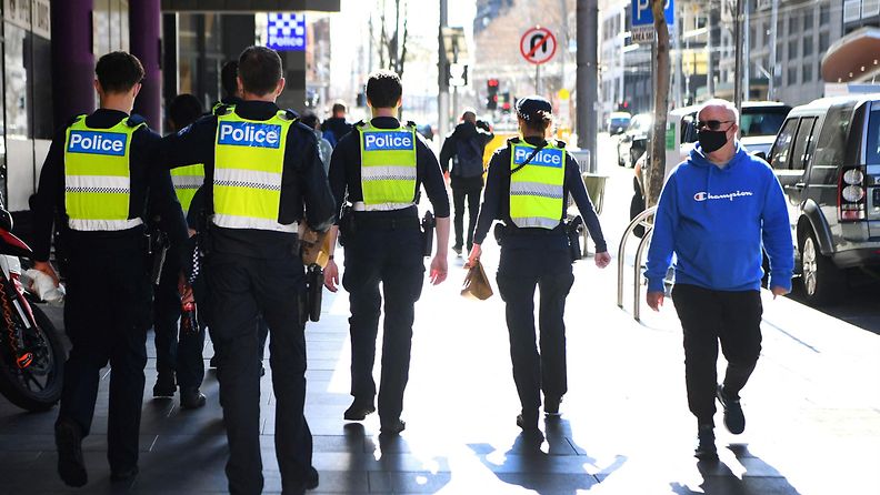 LK: Australia, poliisi, Melbourne