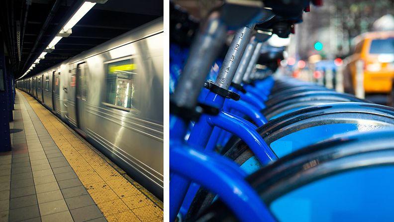 shutterstock metro new york sähköpyörä