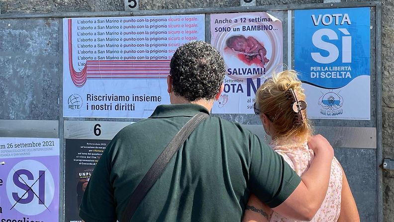 LK San Marinon abortinvastainen kampanja