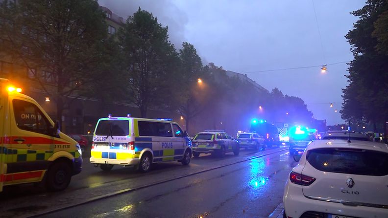 Göteborgin räjähdys autot