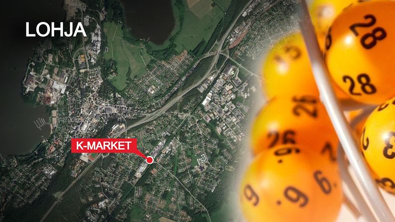 Kartta-Lotto-K-Market-Lohja