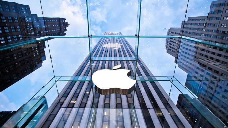 Applen liike Fifth Avenuella New Yorkissa, 2012