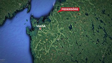 Pedersöre kartta