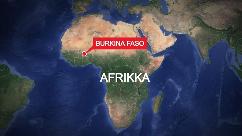 Kartta-Burkina-Faso