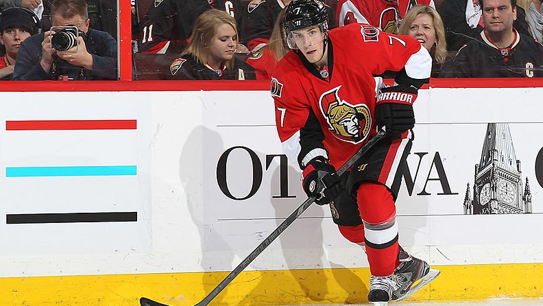 Kyle Turris sai Ottawa Senatorsin luottamuksen.